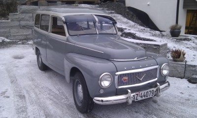 Ute til lufting.