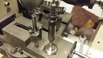 Modifisert fres for ventilstyring og ferdig resultat