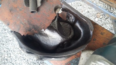 Eksempel på deformert og sprøtt metall