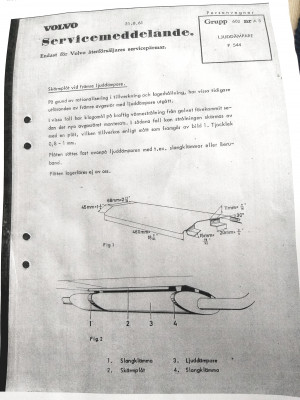 Servicemeddelande eksospotte