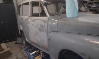 Grovbrubbing av lakk :-)