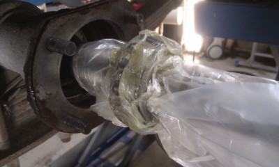 IMAG1219.jpg (805.14 KiB) Viewed 10499 times Innpressing av nytt fett uten griseri. Tips plastpose:-)